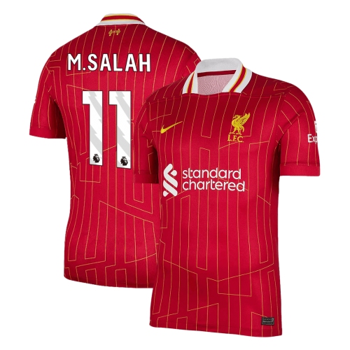 Liverpool M.SALAH #11 Home Soccer Jersey 2024/25