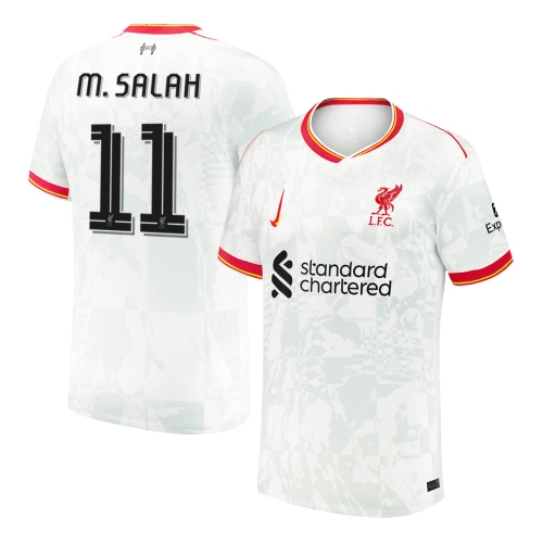 Liverpool M.SALAH #11 Third Away Soccer Jersey 2024/25 - UCL Edition
