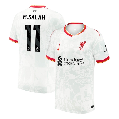 Liverpool M.SALAH #11 Third Away Soccer Jersey 2024/25