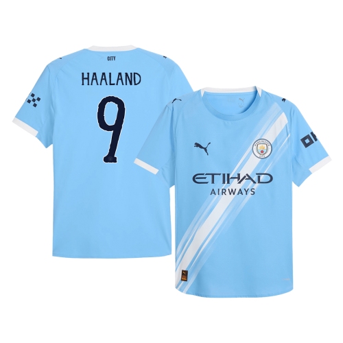 Manchester City HAALAND #9 Home Soccer Jersey Authentic 2025/26 - Club World Cup