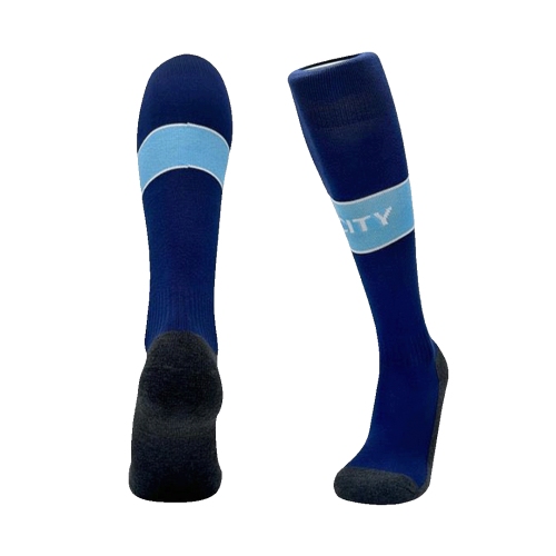 Manchester City Home Soccer Socks 2024/25 Kid