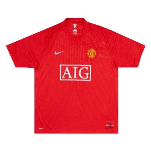 Manchester United Home Jersey Retro 2007/08