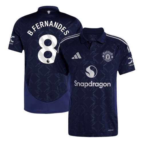 Manchester United B.FERNANDES #8 Away Soccer Jersey 2024/25