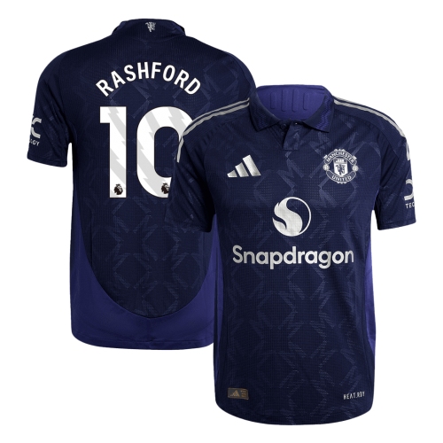 Manchester United RASHFORD #10 Away Soccer Jersey Authentic 2024/25