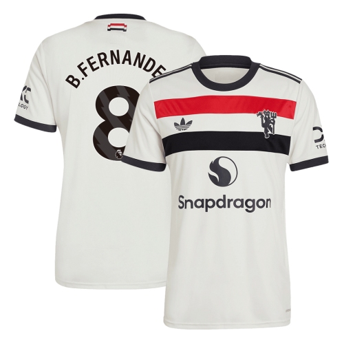 Manchester United B.FERNANDES #8 Third Away Soccer Jersey 2024/25