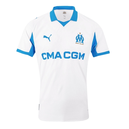 Marseille Home Soccer Jersey Authentic 2025/26