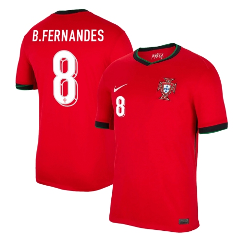 Portugal B.FERNANDES #8 Home Jersey EURO 2024