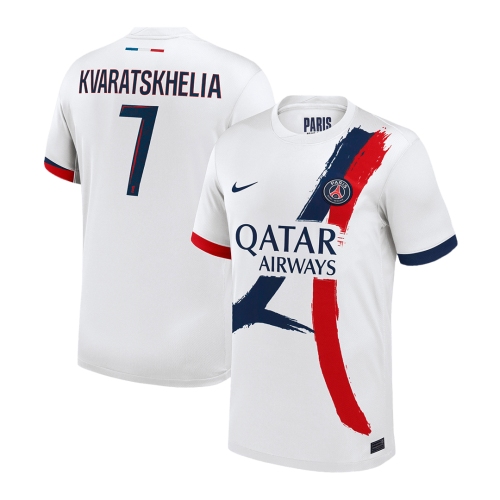 PSG KVARATSKHELIA #7 Away Jersey 2024/25