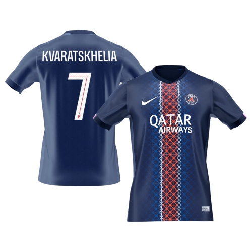 PSG KVARATSKHELIA #7 Home Jersey 2025/26