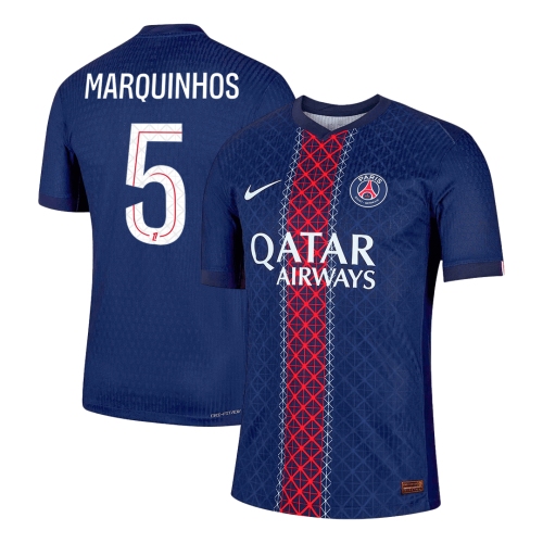 PSG MARQUINHOS #5 Home Soccer Jersey Authentic 2025/26