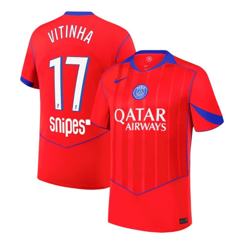 PSG VITINHA #17 Third Away Soccer Jersey 2025/26