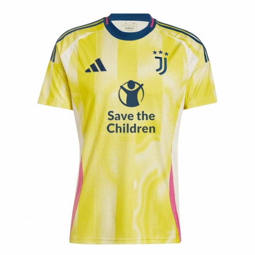 Juventus Away Soccer Jersey- Save The Children Sponsor