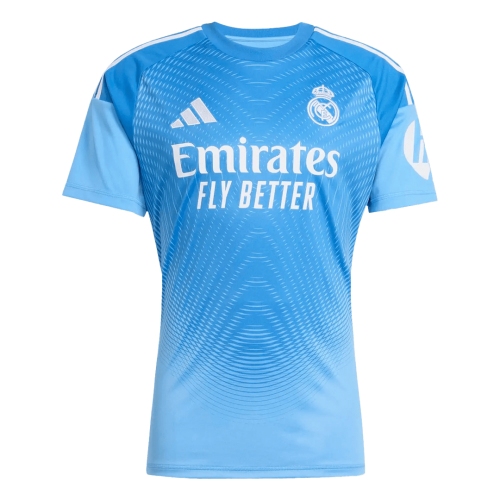 Real Madrid Goalkeeper Soccer Jersey 2025/26 Blue