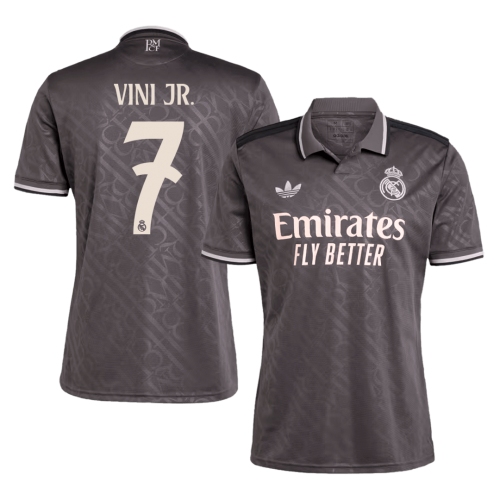 Real Madrid VINI JR. #7 Third Away Jersey 2024/25