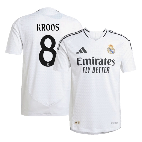Real Madrid KROOS #8 Home Jersey Authentic 2024/25