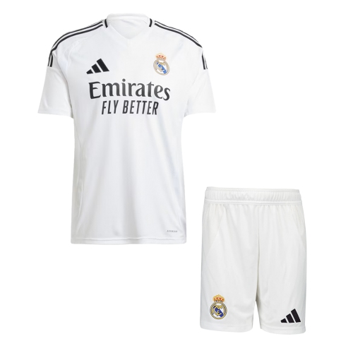Real Madrid Home Jersey Kit 2024/25 (Jersey+Shorts)