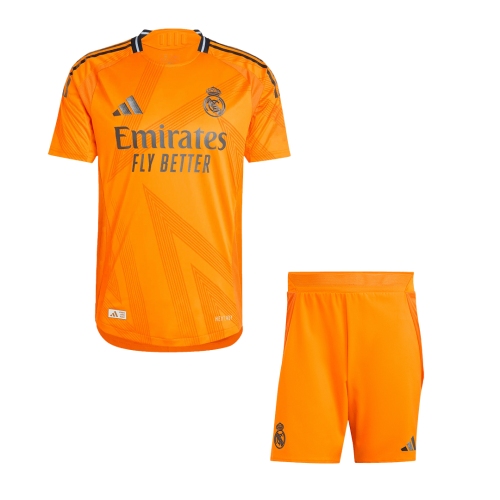 Real Madrid Away Soccer Jersey Kit Authentic 2024/25 (Jersey+Shorts)