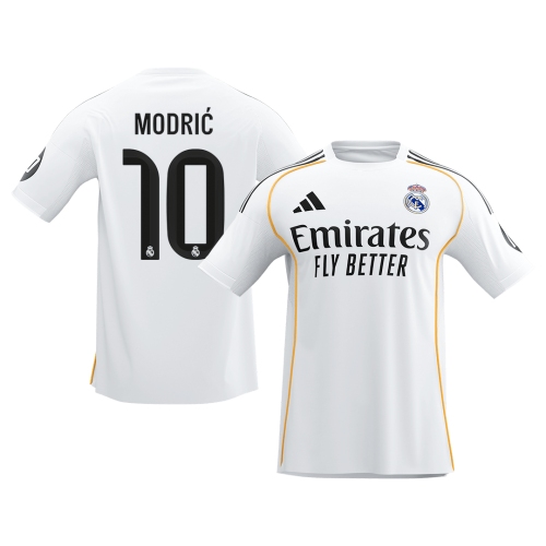 Real Madrid MODRI? #10 Home Soccer Jersey 2025/26