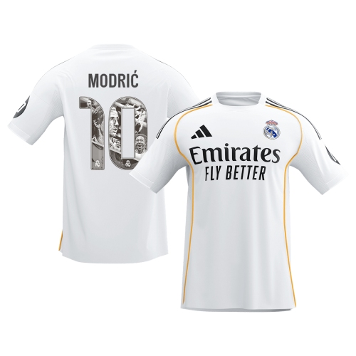 Real Madrid MODRI? Special #10 Home Soccer Jersey 2025/26 - Special