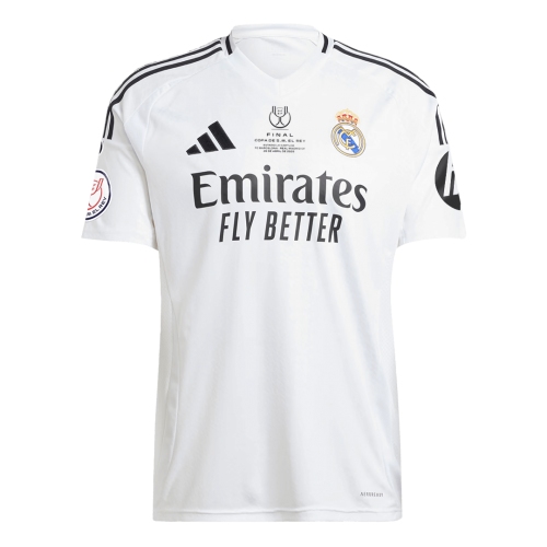 Real Madrid Home Jersey 2024/25 - Copa del Rey Final