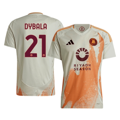 Roma DYBALA #21 Away Soccer Jersey 2024/25