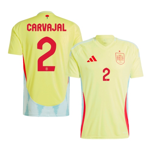 Spain CARVAJAL #2 Away Jersey EURO 2024