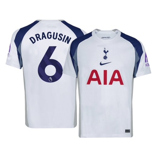 Tottenham Hotspur DRAGUSIN #6 Home Soccer Jersey 2025/26