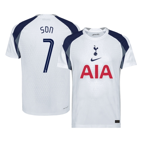 Tottenham Hotspur SON #7 Home Soccer Jersey Authentic 2025/26 - UCL Edition