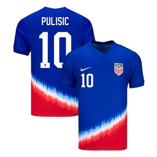 USA PULISIC #10 Away Jersey Copa America 2024