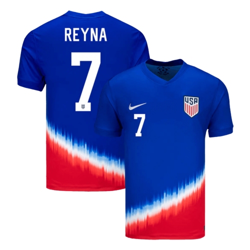 USA REYNA #7 Away Jersey Copa America 2024