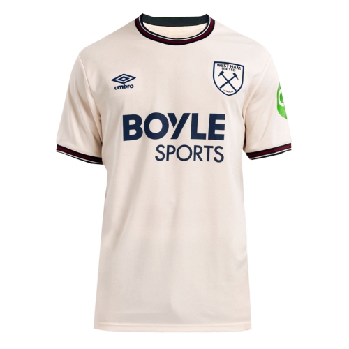 West Ham United Away Soccer Jersey 2025/26