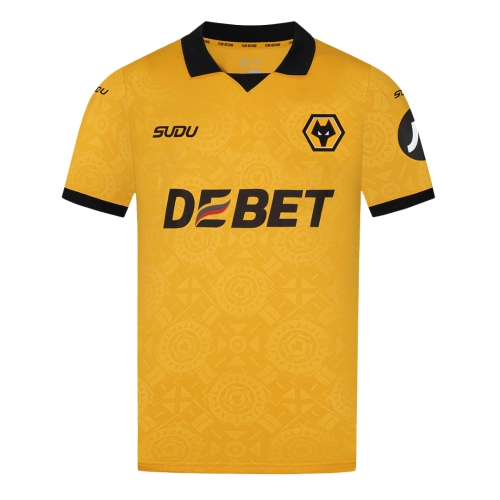 Wolverhampton Wanderers Home Soccer Jersey 2025/26