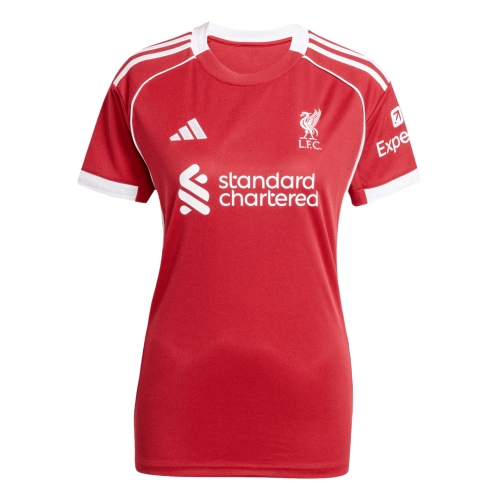 Women's Liverpool Home Soccer Jersey 2025/26