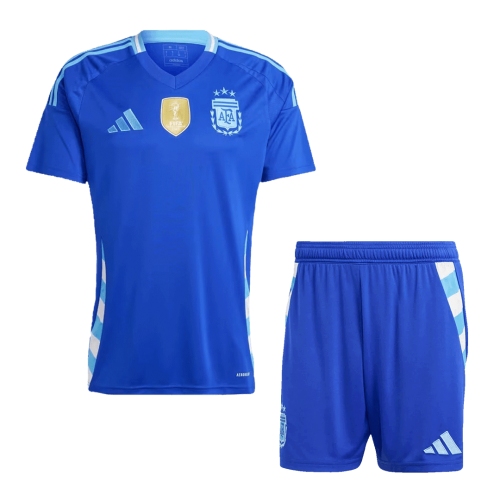 Argentina Away Jersey Kit 2024 (Jersey+Shorts)