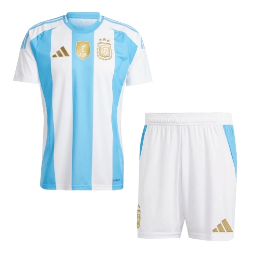 Argentina Home Jersey Kit 2024 (Jersey+Shorts)