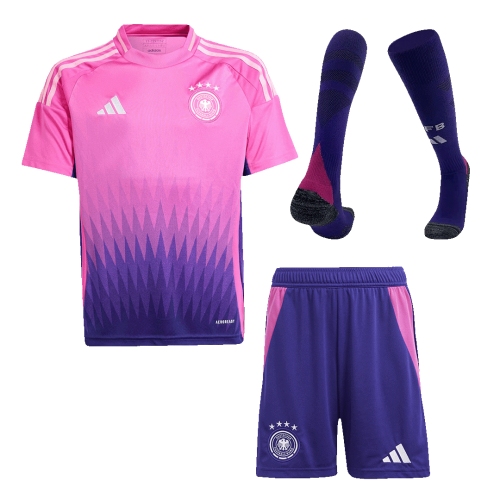 Germany Away Jersey Kit EURO 2024 Kids(Jersey+Shorts+Socks)