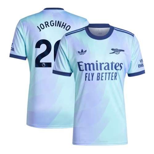 Arsenal JORGINHO #20 Third Away Soccer Jersey 2024/25