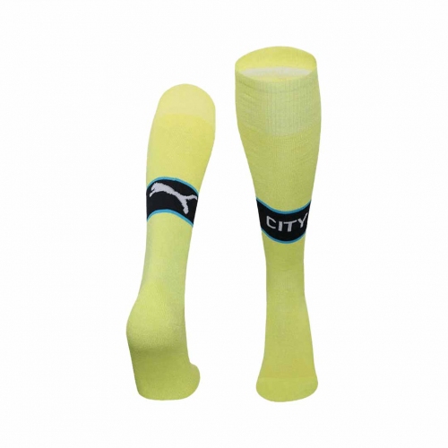 Manchester City Away Soccer Socks