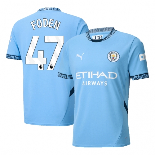 Manchester City FODEN #47 Home Jersey