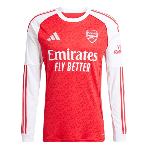 Arsenal Long Sleeve Home Soccer Jersey 2025/26