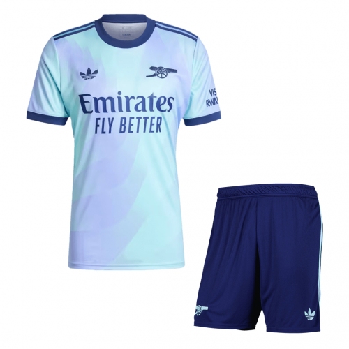 Arsenal Third Away Soccer Jersey Kit (Jersey+Shorts)