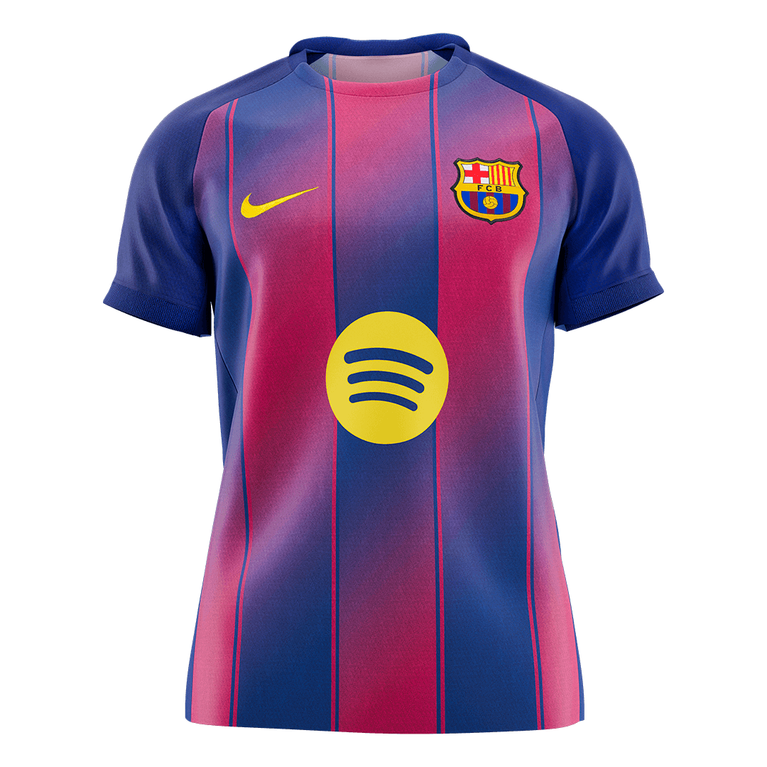 Barcelona Home Soccer Jersey 2025/26 Red&Blue