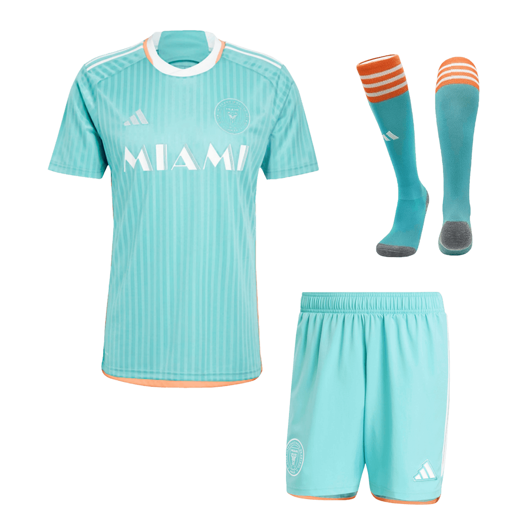 Inter Miami CF Third Away Soccer Jersey Kit 2024 (Jersey+Shorts+Socks)